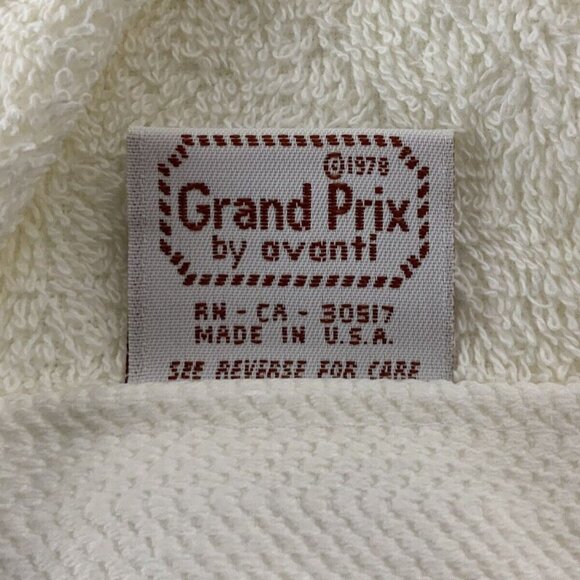 Scrubbing Bubbles Bath Towel & Washcloth Set 1978 Avanti Grand Prix Promo Cotton - Picture 6 of 12
